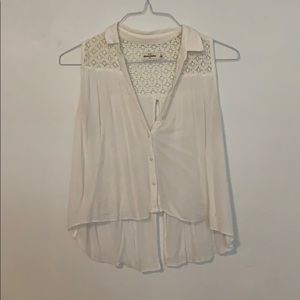Open back Abercrombie shirt